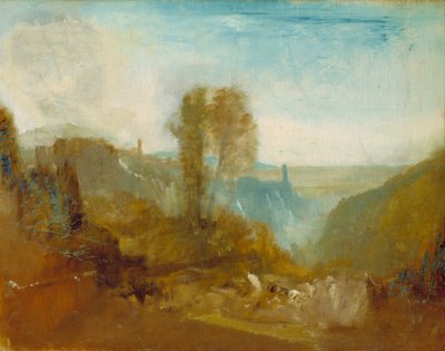 Tivoli, die Cascatelle von Joseph Mallord William Turner